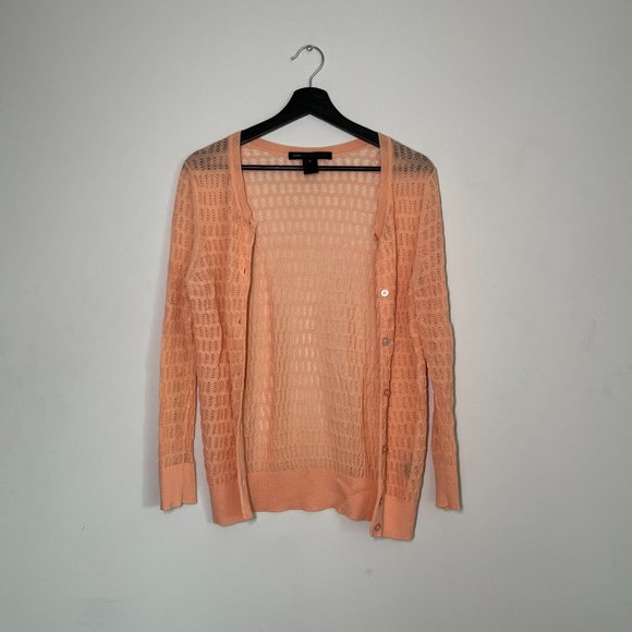 Marc by Marc Jacobs Light Orange Pastel Cardigan - Small - Picture 2 of 4